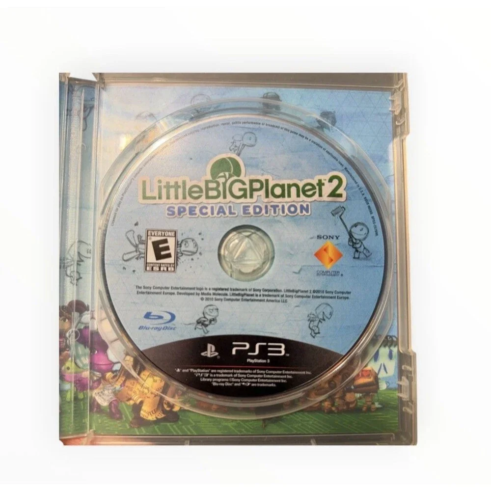 LittleBigPlanet 2 Special Edition PS3 PlayStation 3 Complete CIB Tested Sony
